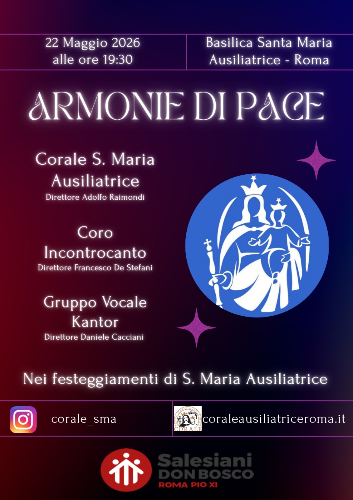 Concerto Armonie di Pace 22/05/26